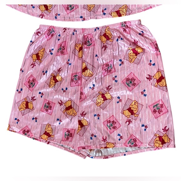 VINTAGE DISNEY WINNIE THE POOH GIRLS PAJAMA SET - Picture 3 of 4